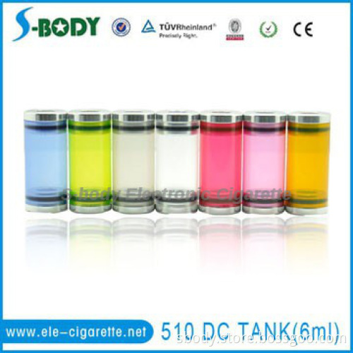 E cig vaporizer wholesale 510 dual coil tank dct dual coil cartomizer